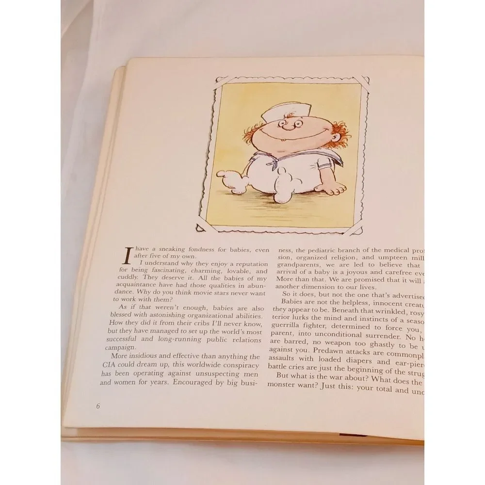 Baby Taming by Peter‎ Mayle (1979 Large Paperback) VINTAGE Where Did I Come From